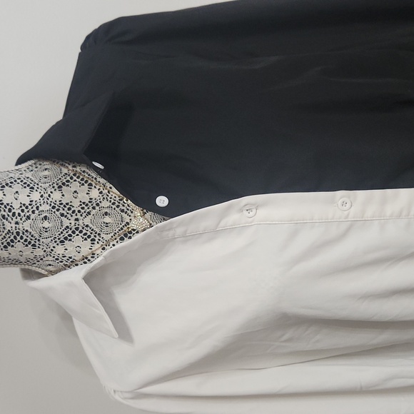 [US12] PRETTY LITTLE THING black & white dress - Picture 5 of 8